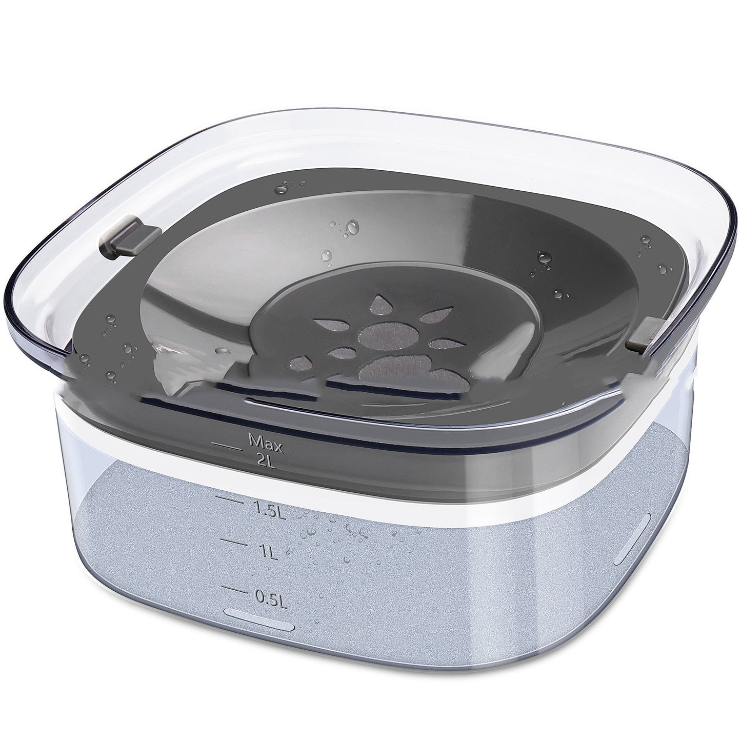 Non-Drip Pet Cat Dog Water Bowl