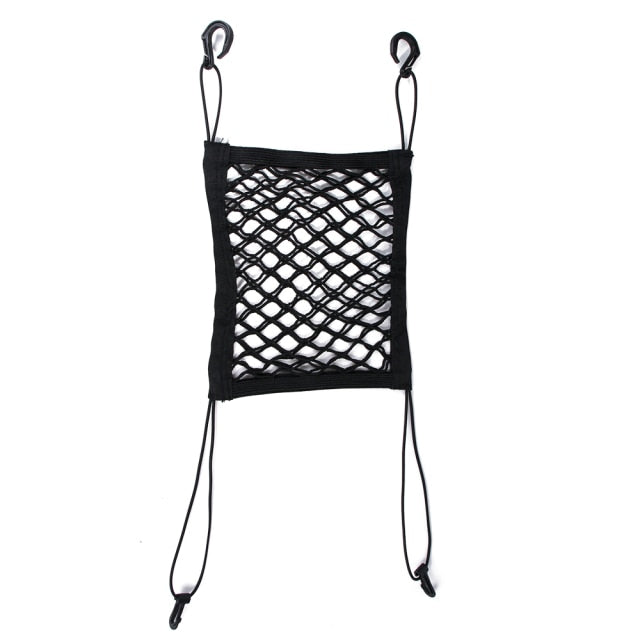 Car Pet Isolation Pet Barrier Backseat Mesh Dog Car Divider Net with Adjusting Rope and Hook Suitable for SUV and Small Car