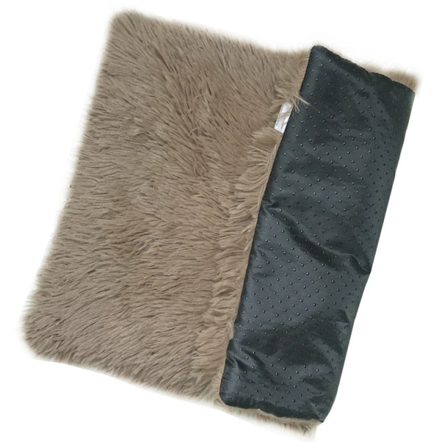 Winter Dog Bed Mat Soft Washable Fleece Pet Cushion House Warm Puppy Cat Sleeping Bed Blanket for Small Large Dogs Cats Mat