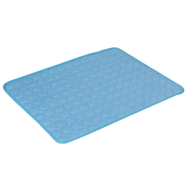 Dog Cooling Mat Summer Pad Mat For Dogs Cat Breathable Blanket Cat Ice Pads Washable Sofa Breathable Pet Dog Bed Pet Mat