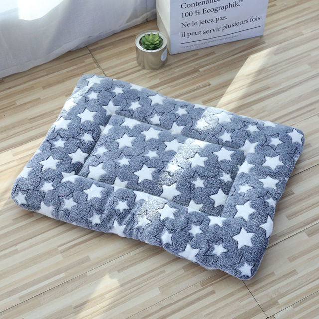 Pet Dog Mats Dog Beds,Thick Blankets for Pets In Winter,cartoon Kennels for Pets,Warm Sleeping Mats for Dogs with Cotton Quilts