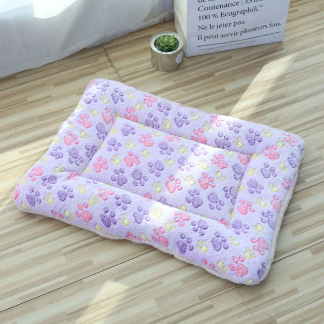 Pet Dog Mats Dog Beds,Thick Blankets for Pets In Winter,cartoon Kennels for Pets,Warm Sleeping Mats for Dogs with Cotton Quilts