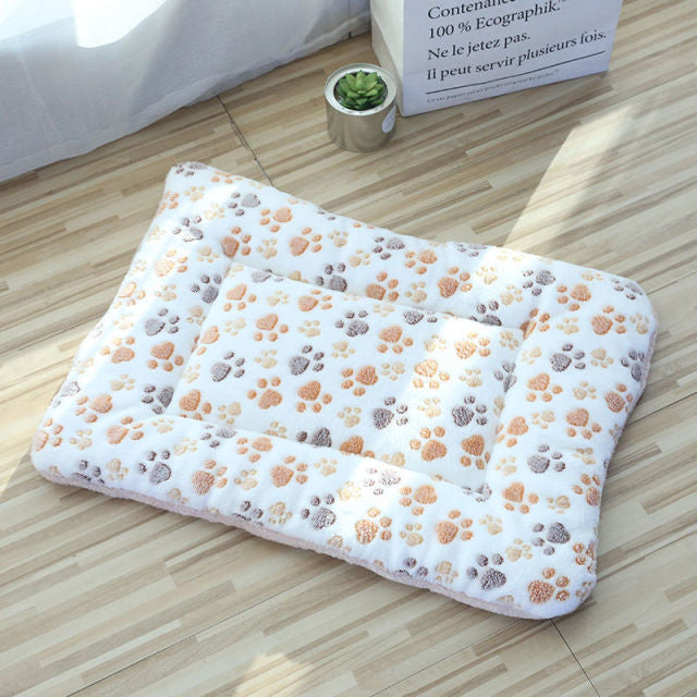 Pet Dog Mats Dog Beds,Thick Blankets for Pets In Winter,cartoon Kennels for Pets,Warm Sleeping Mats for Dogs with Cotton Quilts