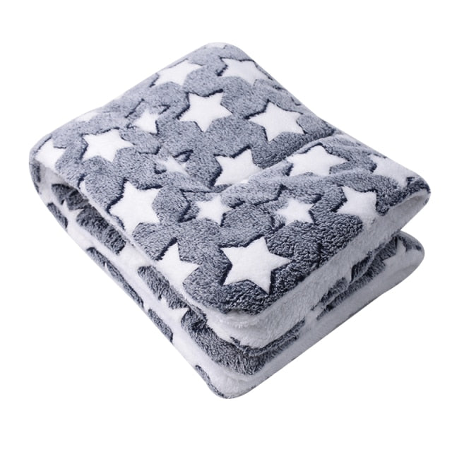 Plush Dog Cat Mat Soft Blanket Dog Pet Blanket Bed Accessories Pet Supplies Keep Warm In Winter Soft Pet Soft Blanket