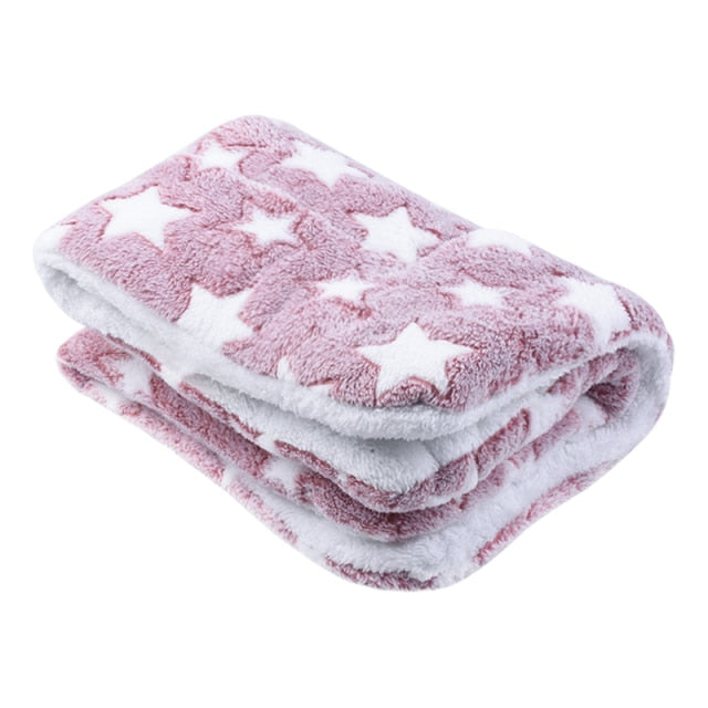Plush Dog Cat Mat Soft Blanket Dog Pet Blanket Bed Accessories Pet Supplies Keep Warm In Winter Soft Pet Soft Blanket