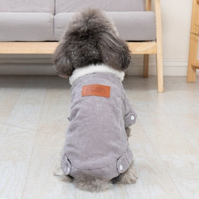 Jacket Dog Clothes Super Small Dogs Clothing Pet Outfits Cute Autumn Winter Cartoon Coat Thicker Chihuahua Boy Ropa Para Perro