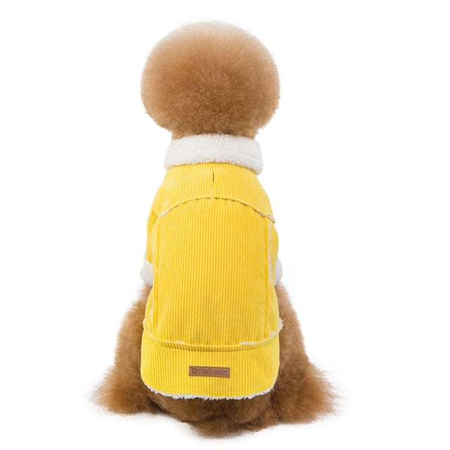 Jacket Dog Clothes Super Small Dogs Clothing Pet Outfits Cute Autumn Winter Cartoon Coat Thicker Chihuahua Boy Ropa Para Perro