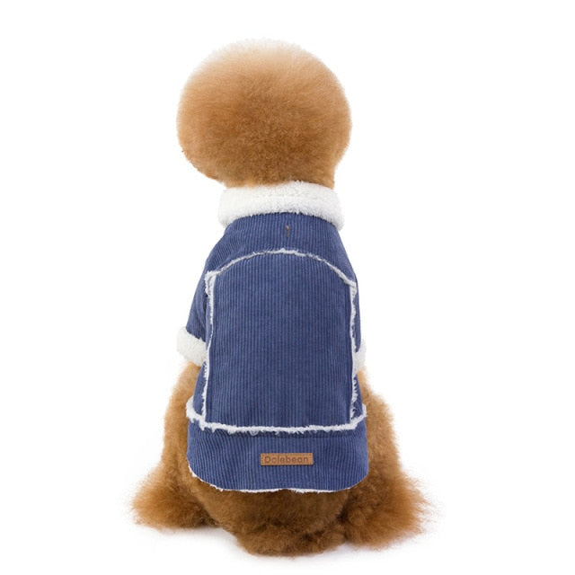Jacket Dog Clothes Super Small Dogs Clothing Pet Outfits Cute Autumn Winter Cartoon Coat Thicker Chihuahua Boy Ropa Para Perro