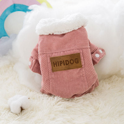Jacket Dog Clothes Super Small Dogs Clothing Pet Outfits Cute Autumn Winter Cartoon Coat Thicker Chihuahua Boy Ropa Para Perro