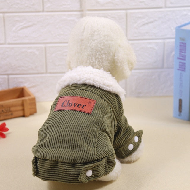 Jacket Dog Clothes Super Small Dogs Clothing Pet Outfits Cute Autumn Winter Cartoon Coat Thicker Chihuahua Boy Ropa Para Perro