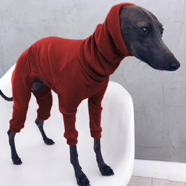 Large Dog knitted Greyhound Clothes Lightweight Dog Jumpsuit for Medium Large Big Dogs Pet Onesies Pajamas for Shepherd Shirt