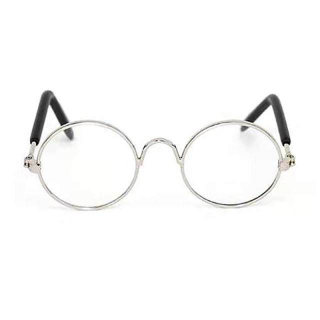 1 PC Glasses For Cats Dogs Clear Lens Pet Accessories Photo Costume Funny Cosplay Halloween