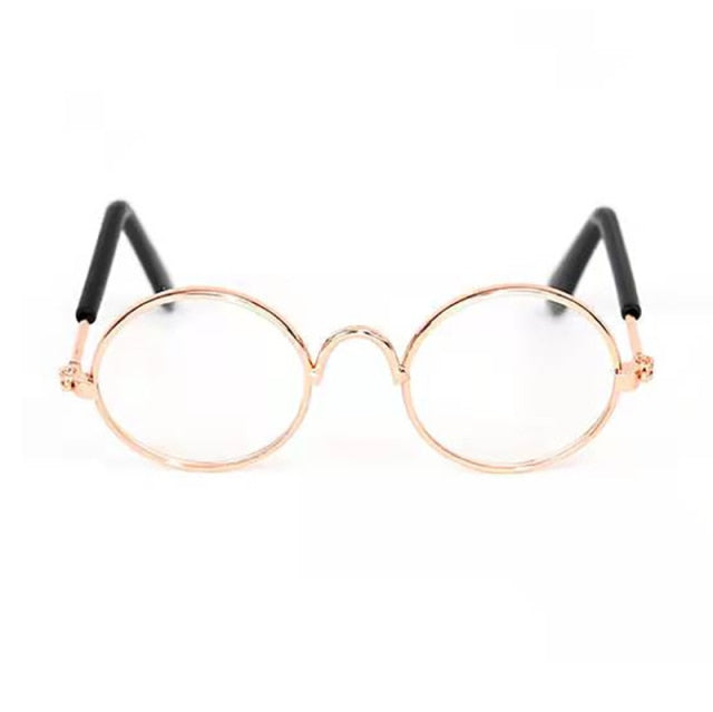 1 PC Glasses For Cats Dogs Clear Lens Pet Accessories Photo Costume Funny Cosplay Halloween