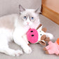 Cute Plush Toy Variety Pack for Dogs and Cats - Rabbit, Cattle, Elephant