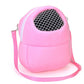 Small Pet Carrier Rabbit Cage Hamster Chinchilla Travel Warm Bags Guinea Pig Carry Pouch Bag Breathable Pet Cage Rat Leash
