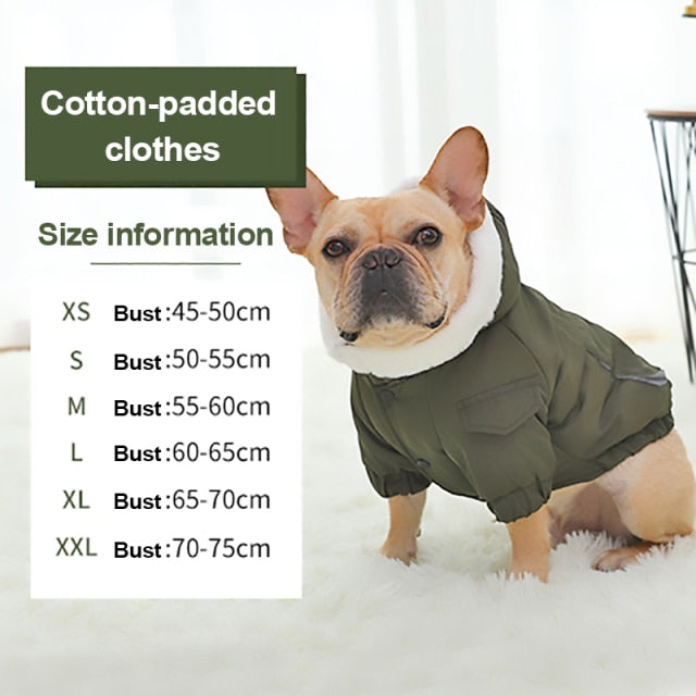HOOPET Dog Clothes Winter Warm Pet Dog Jacket Coat Puppy Chihuahua Clothing Hoodies For Small Medium Dogs Puppy Outfit