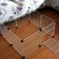 Foldable Pet Playpen Crate  Iron Fence Puppy Kennel House Exercise Training Puppy Kitten Space Dog Gate Supplies For Rabbit