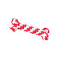 Dog Toys Cotton Bite Resistant Chew Teething Toys Puppy Braided Bones Shape Toy For Large Small Dogs Pets Accessories