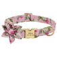 Dog Accessories Pet Puppy Cat Collar Custom Nylon Printed Dog Nameplate Collar Personalized Engraved ID Tag Collars Small Dogs