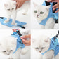 Dog Cat Walking Jacket Harness Cat Harness Escape Proof Small Cat and Dog Vest Harness with Reflective Strap for Kitten