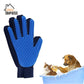 Snailhouse Pet Glove Cat Grooming Deshedding Brush Gloves Cats Dog Animal Back Massage Fur Washing Bathing Glove Comb For Animal