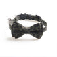 Leopard Print Bowknot Cat Collar Adjustable Buckle Kitty Bow Tie with Bells Puppy Chihuahua Small Dogs Collars Pets Supplies