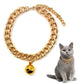 Dorakitten 1pc Pet Collar Fashion Bell Decor Aluminum Dog Cat Collar Pet Necklace Jewelry Clothing Accessories Pet Supplies
