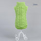 Classic Solid Puppy Dog Sweater Winter Warm Clothing for Small Dogs Costume Chihuahua Coat Knitting Crochet Cloth Jersey
