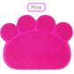 Mosodo Pet Cat Litter Mat Paw Print Feeding Bowl Placemat Cat Bed Pads Non-slip Waterproof Litter Trapper Mats Cat Accessories