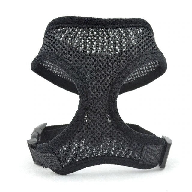 Dog Harness Vest Adjustable Soft Breathable Dog Harness Nylon Mesh Vest Harness for Dogs Puppy Collar Cat Pet Dog Chest Strap