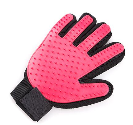 Snailhouse Pet Glove Cat Grooming Deshedding Brush Gloves Cats Dog Animal Back Massage Fur Washing Bathing Glove Comb For Animal