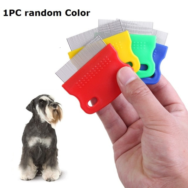 Dog Cat Combs Hair Remover Brush Pet Grooming Tools Dog Massage Comb Brush Remove Loose Hairs Pet Cat Supplies