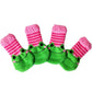 4pcs Warm Puppy Dog Socks Soft Pet Knits Socks Cute Cartoon Anti Slip Socks Warm Puppy Dog Shoes Small Medium Dogs Pet Product