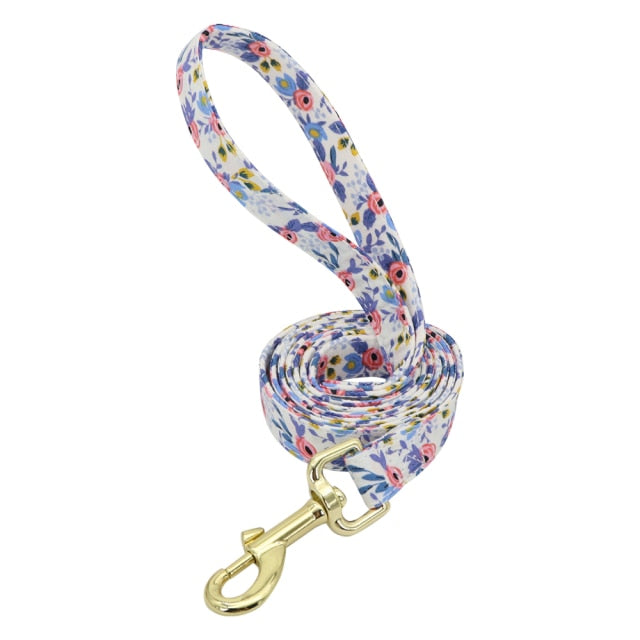Dog Accessories Pet Puppy Cat Collar Custom Nylon Printed Dog Nameplate Collar Personalized Engraved ID Tag Collars Small Dogs