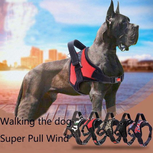 Dog Chest Strap Pet Products for Large Dog Harness Glowing Led Collar Puppy Lead Pets Vest Dog Leads Accessories