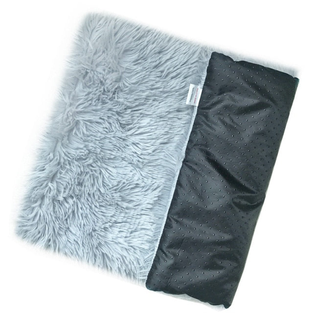 Winter Dog Bed Mat Soft Washable Fleece Pet Cushion House Warm Puppy Cat Sleeping Bed Blanket for Small Large Dogs Cats Mat
