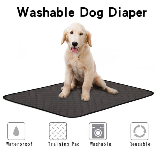 Dog Pet Diaper Mat Urine Absorbent Environment Protect Diaper Mat Waterproof Reusable Training Pad Dog Car Seat Cover Dog bed