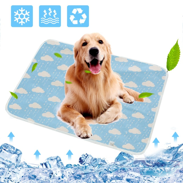 Dog Pet Diaper Mat Urine Absorbent Environment Protect Diaper Mat Waterproof Reusable Training Pad Dog Car Seat Cover Dog bed