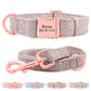Personalized Dog Collar And Leash Set Free Engraved Pet Dog ID Tag Nameplate Collars For Small Medium Large Dogs Collar