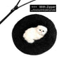Detachable Dog Bed With Zipper  For Dogs Cats Round Mat Thicken Plush Warm Pet Bed Dropshipping