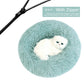 Detachable Dog Bed With Zipper  For Dogs Cats Round Mat Thicken Plush Warm Pet Bed Dropshipping