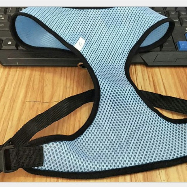 Adjustable Pet Control Harness Collar Safety Strap Mesh Vest For Dog Puppy Cat  Dog Supplies Adjustable Pet Leash Accessories