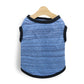 Summer Striped Dog Shirt Cotton Casual Pet Vest Comfortable  Dog Costume Puppy T-Shirt Breathable Dog Clothes