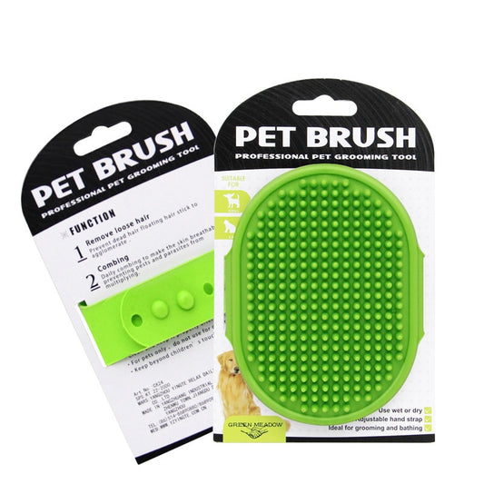 News Pet Dog Cat Bath Brush Comb Rubber Glove Hair Fur Grooming Massaging Kitchen Cleaning Gloves pets Silicone Washing Glove