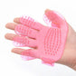 News Pet Dog Cat Bath Brush Comb Rubber Glove Hair Fur Grooming Massaging Kitchen Cleaning Gloves pets Silicone Washing Glove