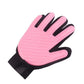 Snailhouse Pet Glove Cat Grooming Deshedding Brush Gloves Cats Dog Animal Back Massage Fur Washing Bathing Glove Comb For Animal