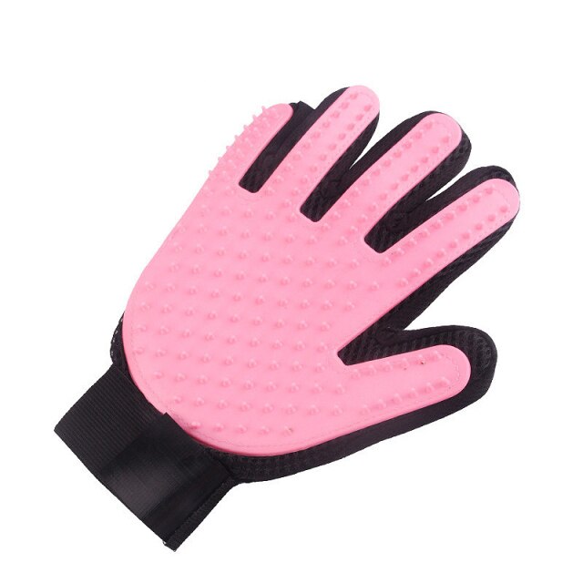 Snailhouse Pet Glove Cat Grooming Deshedding Brush Gloves Cats Dog Animal Back Massage Fur Washing Bathing Glove Comb For Animal