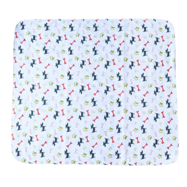 Reusable Pet Puppy Diaper Mat Waterproof Dog Bed Washable Absorbent Training Urine Pad Dog Cat Pee Diaper Mats Car Seat Cover