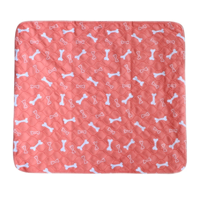Reusable Pet Puppy Diaper Mat Waterproof Dog Bed Washable Absorbent Training Urine Pad Dog Cat Pee Diaper Mats Car Seat Cover