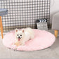 Round Dog Bed Mats Fluffy Fleece Pet Bed Sofa Mat For Dogs Cats Warm Sleeping Blanket Long Plush Puppy Cushion Dog Accessories